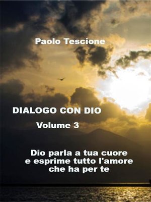 cover image of Dialogo con Dio--Volume 3